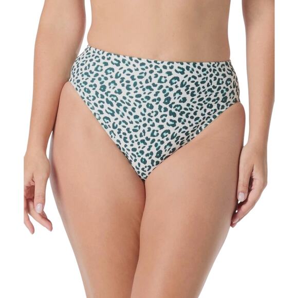 NWT! Coco Reef High Esteem High Leg High Waist Bikini Bottom - Size Large - Picture 1 of 6